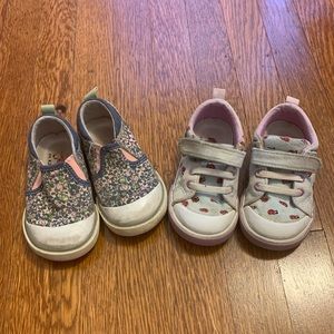 Two pair bundle of See Kai Run shoes Size Toddler 7